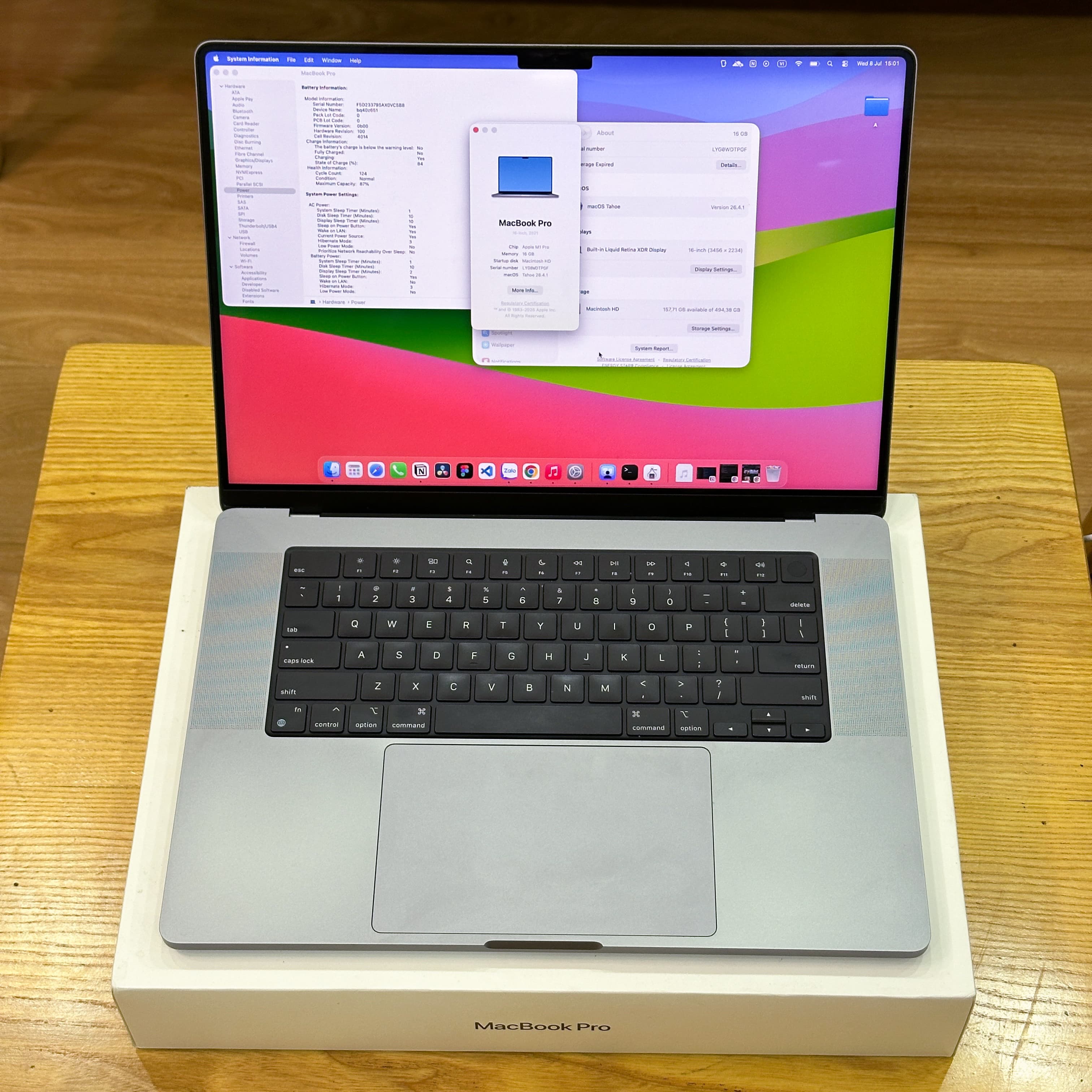 MacBook Pro M1 Pro 2021 16 inch - image 1
