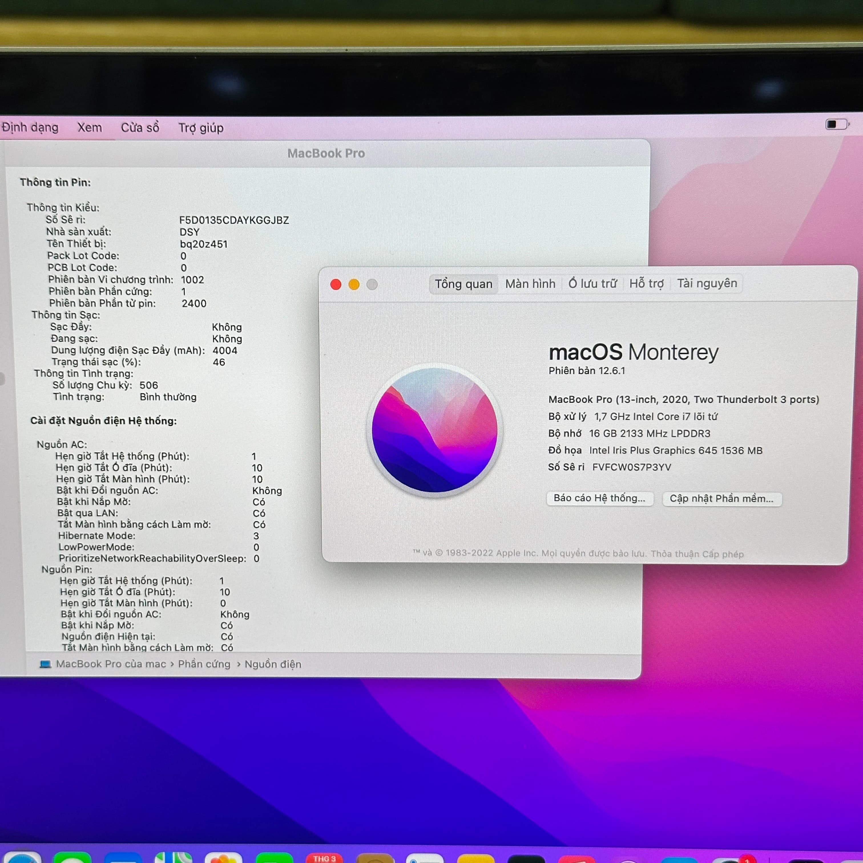 MacBook Pro Intel i7 2020 13 inch - image 2