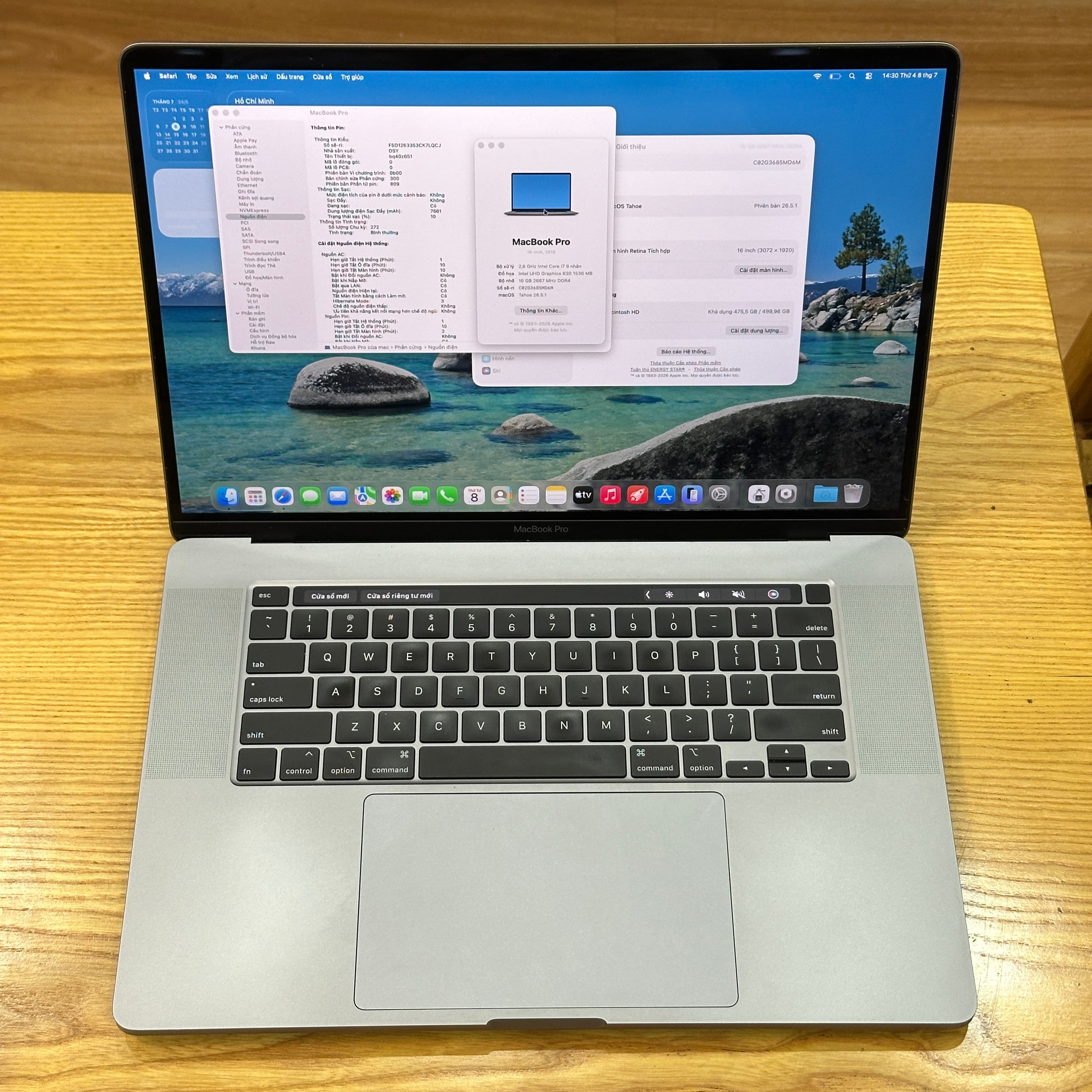 MacBook Pro Intel i7 2019 16 inch - image 1